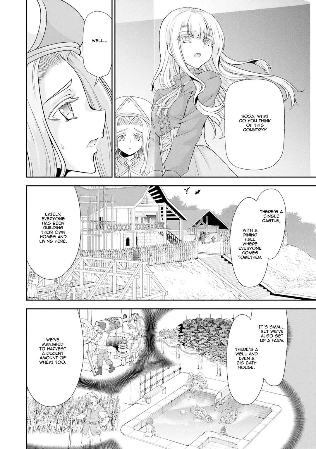 Page 10 Chapter 56 Tenohira Kaitaku Mura de Isekai Kenkokuki ~Fueteku Yome-tachi to Nonbiri Mujintou Life~