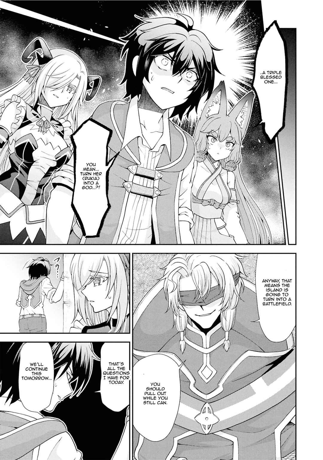 Page 15 Chapter 56 Tenohira Kaitaku Mura de Isekai Kenkokuki ~Fueteku Yome-tachi to Nonbiri Mujintou Life~