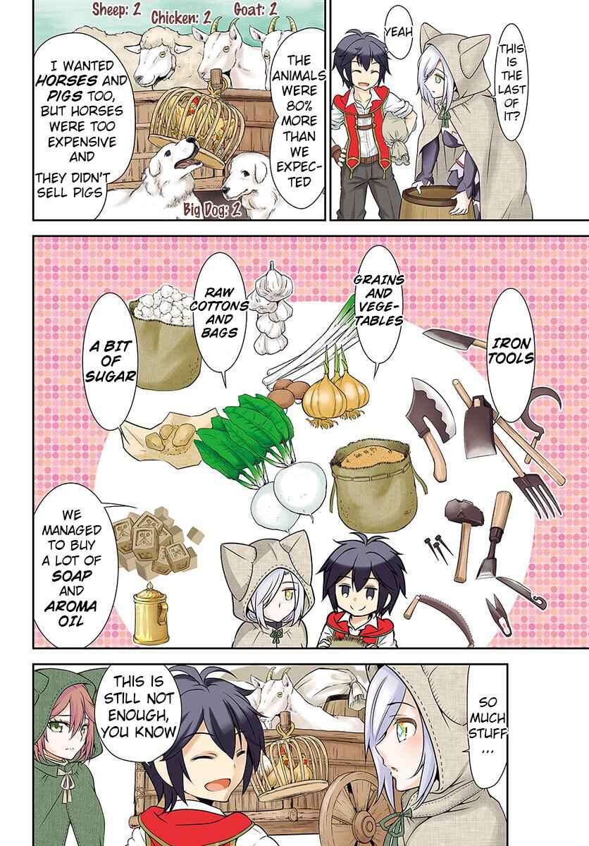 Page 4 Chapter 13 Tenohira Kaitaku Mura de Isekai Kenkokuki ~Fueteku Yome-tachi to Nonbiri Mujintou Life~