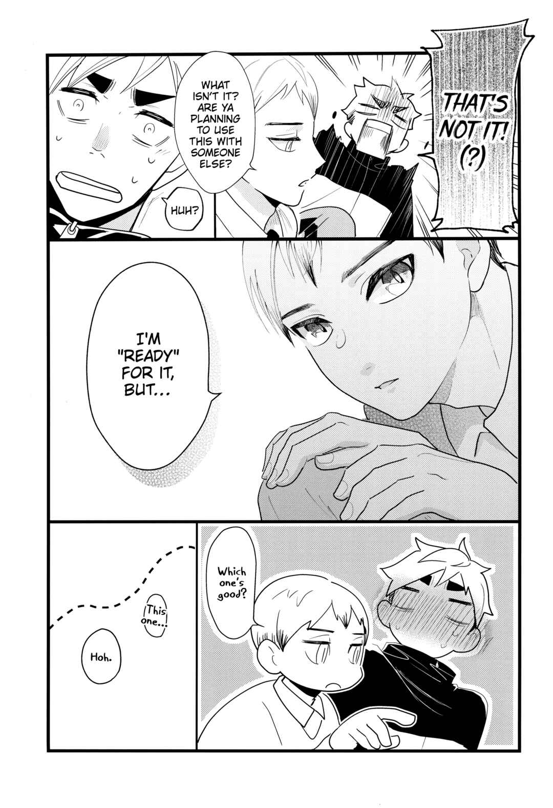 Page 38 Chapter Unknown_dfbd Haikyu!! - Musunde Hiraite (Doujinshi)
