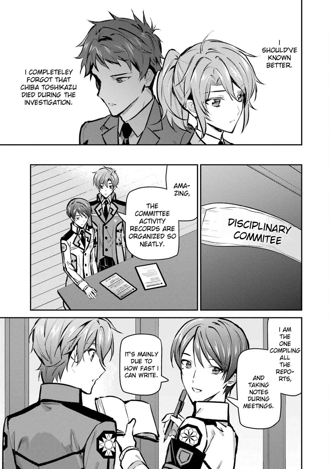 Page 21 Chapter 5 Mahouka Koukou no Rettousei - Ichijou Masaki Tenkou-hen