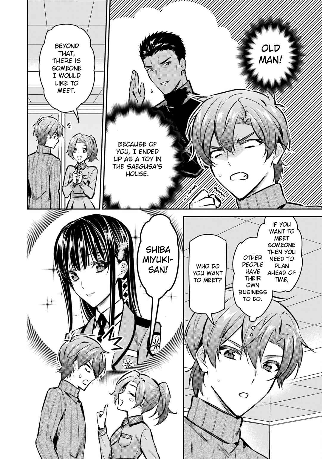 Page 8 Chapter 5 Mahouka Koukou no Rettousei - Ichijou Masaki Tenkou-hen