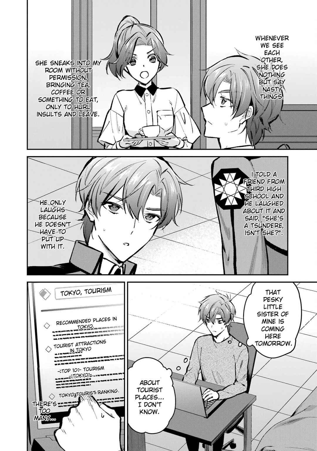 Page 24 Chapter 4 Mahouka Koukou no Rettousei - Ichijou Masaki Tenkou-hen