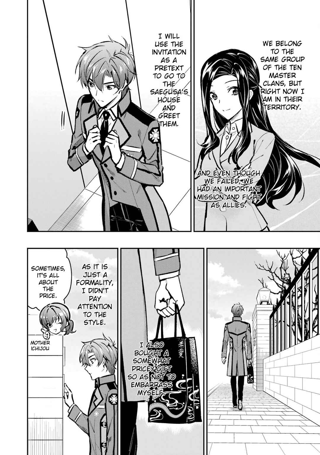 Page 28 Chapter 4 Mahouka Koukou no Rettousei - Ichijou Masaki Tenkou-hen