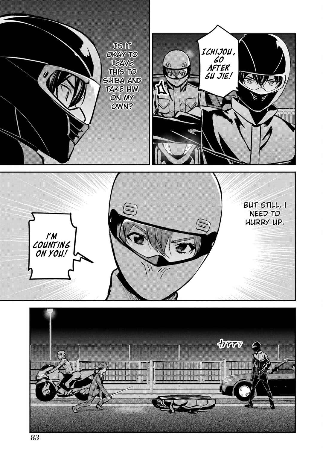 Page 9 Chapter 4 Mahouka Koukou no Rettousei - Ichijou Masaki Tenkou-hen