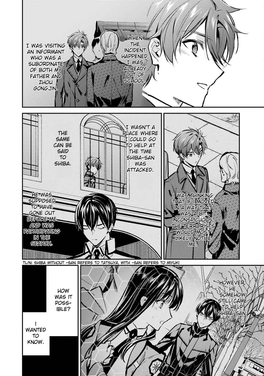 Page 18 Chapter 3 Mahouka Koukou no Rettousei - Ichijou Masaki Tenkou-hen