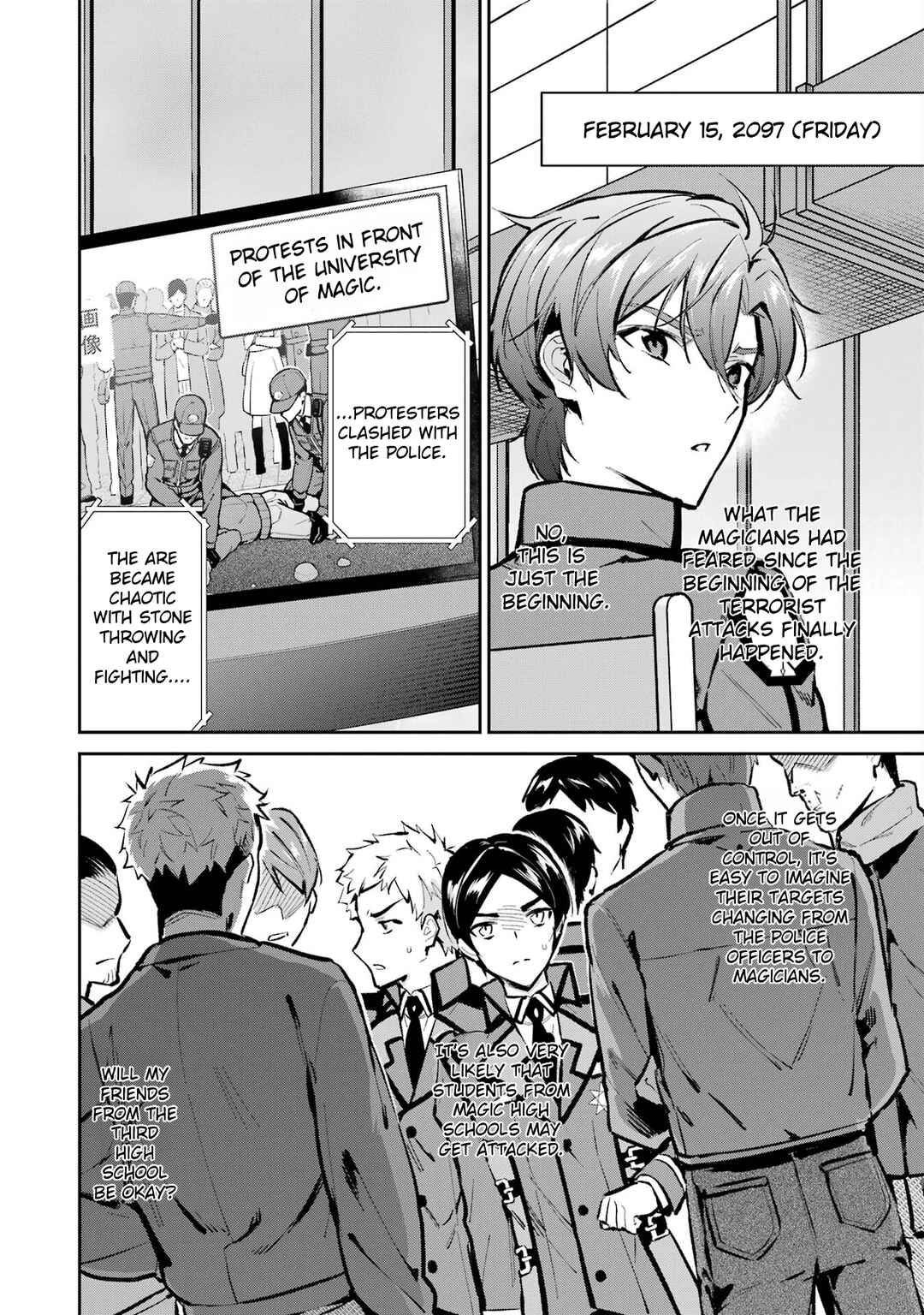 Page 2 Chapter 3 Mahouka Koukou no Rettousei - Ichijou Masaki Tenkou-hen
