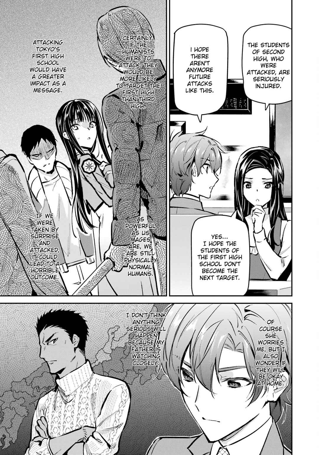 Page 9 Chapter 3 Mahouka Koukou no Rettousei - Ichijou Masaki Tenkou-hen