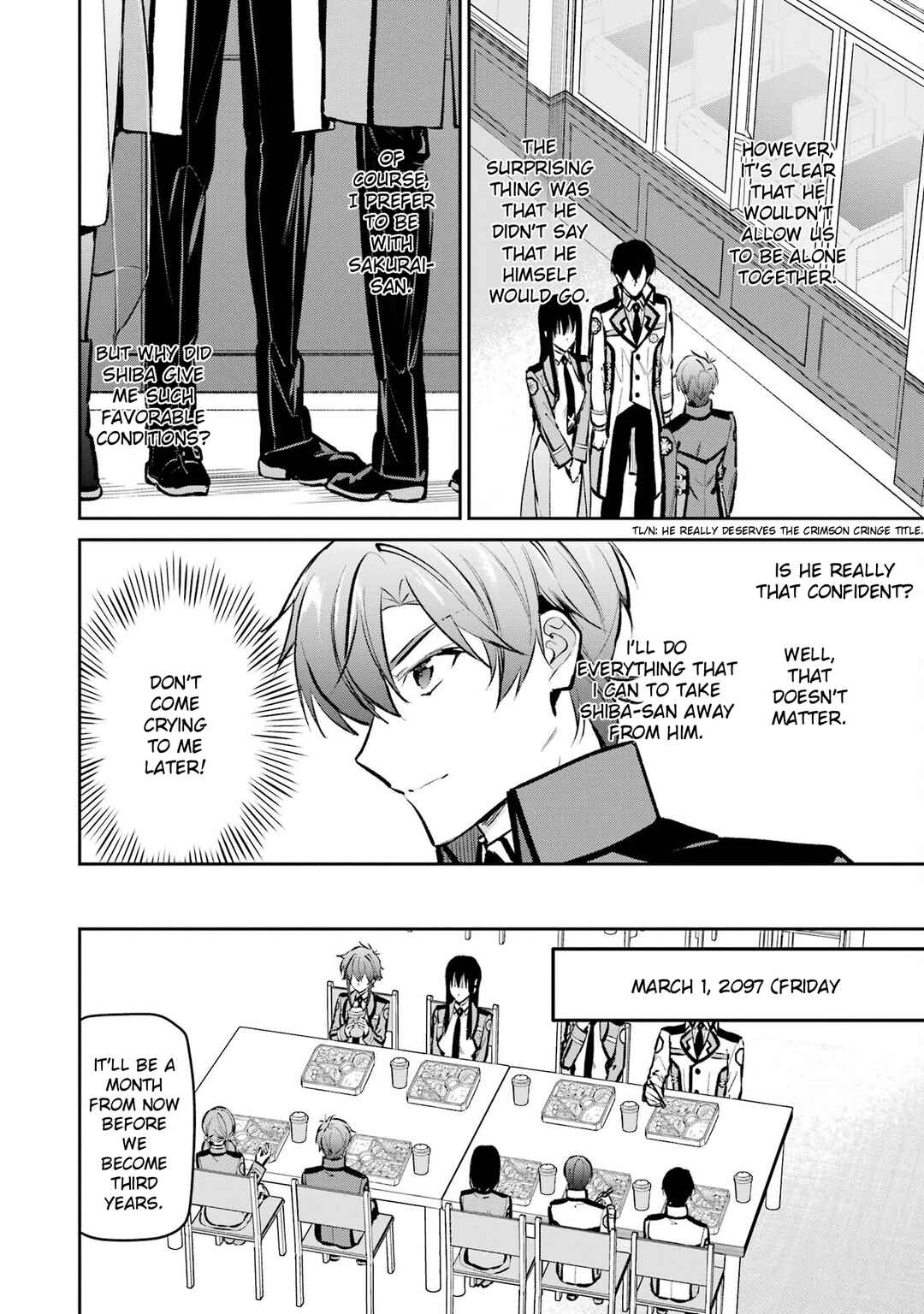 Page 10 Chapter 6 Mahouka Koukou no Rettousei - Ichijou Masaki Tenkou-hen