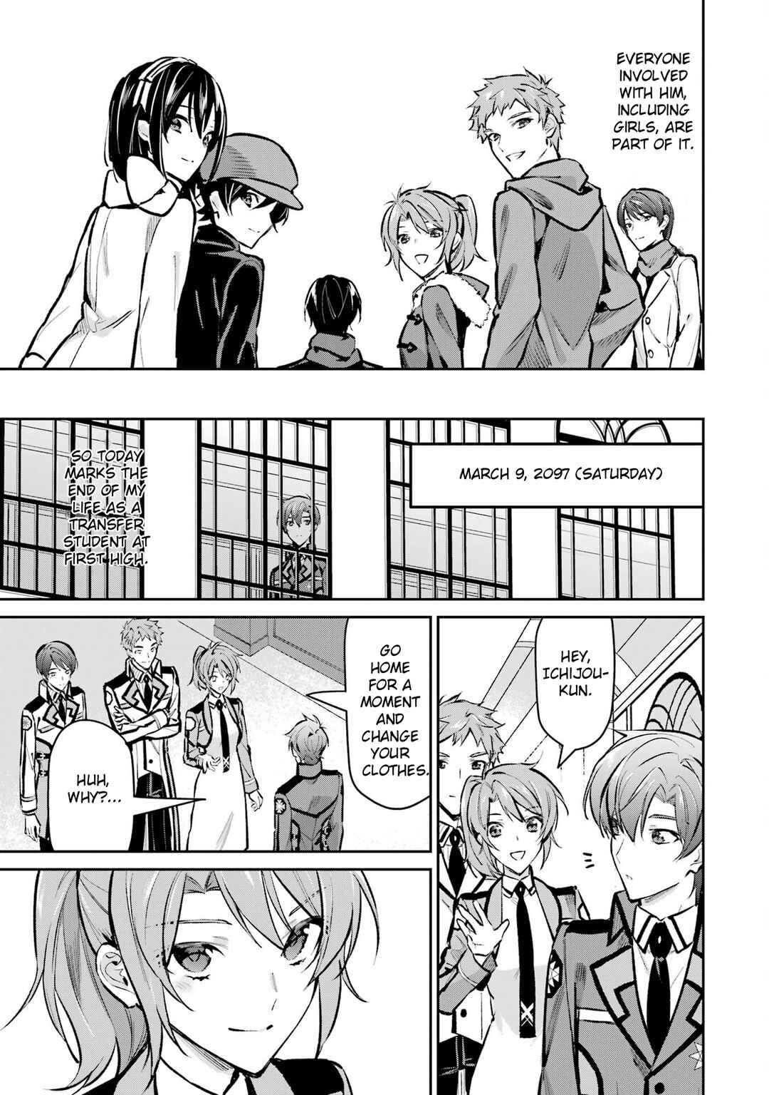 Page 29 Chapter 6 Mahouka Koukou no Rettousei - Ichijou Masaki Tenkou-hen