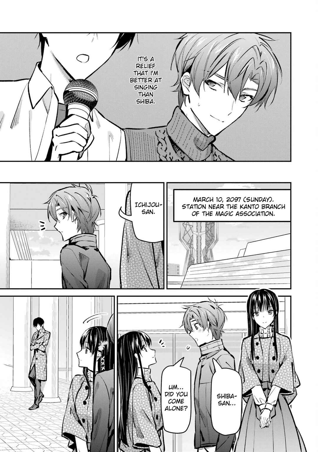 Page 33 Chapter 6 Mahouka Koukou no Rettousei - Ichijou Masaki Tenkou-hen