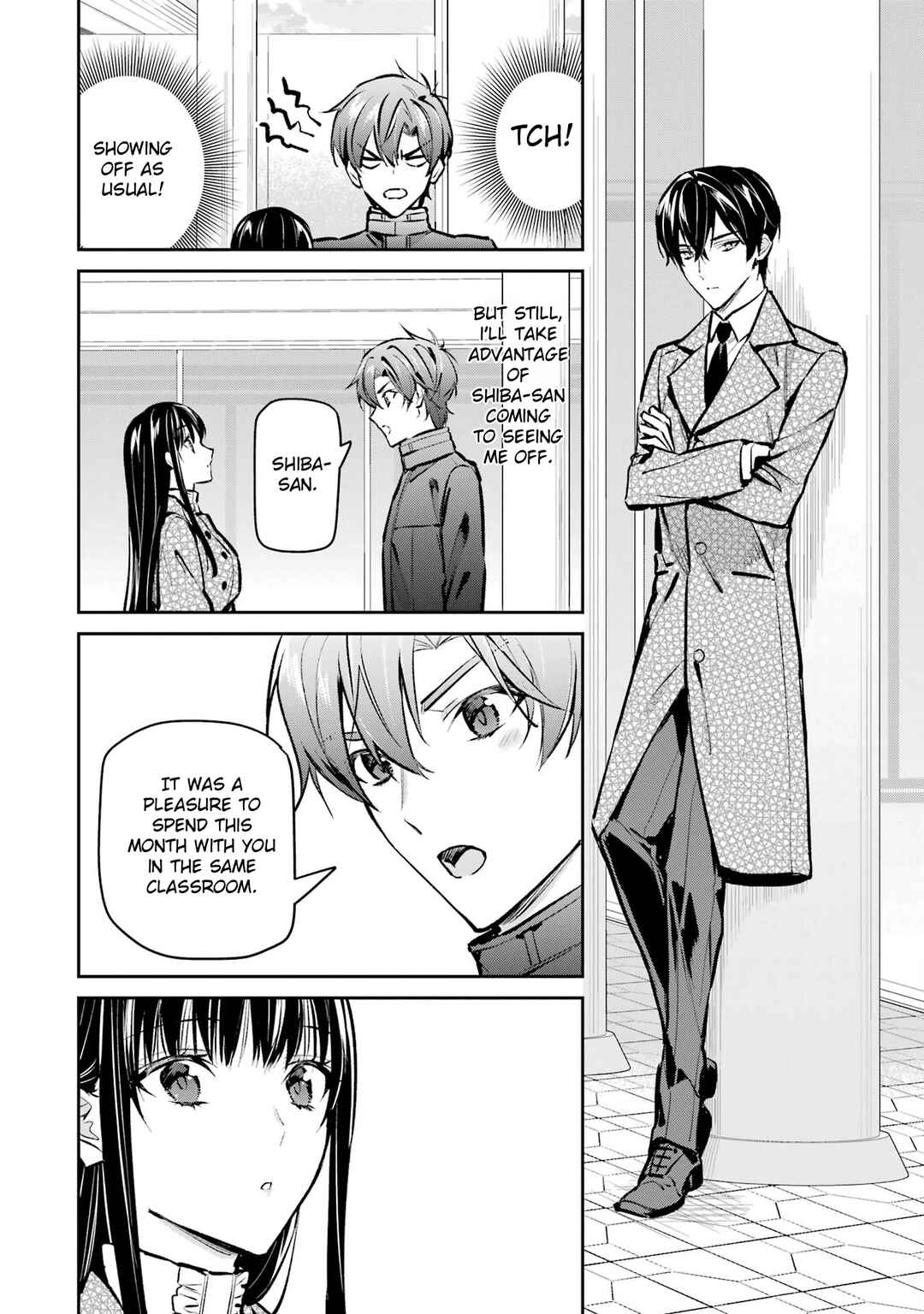 Page 34 Chapter 6 Mahouka Koukou no Rettousei - Ichijou Masaki Tenkou-hen