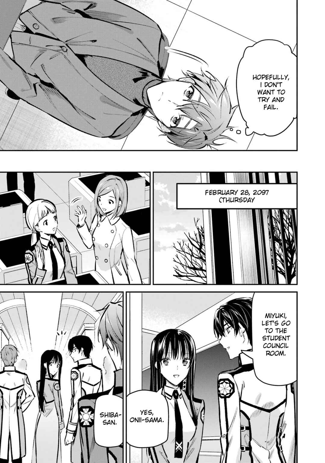 Page 5 Chapter 6 Mahouka Koukou no Rettousei - Ichijou Masaki Tenkou-hen