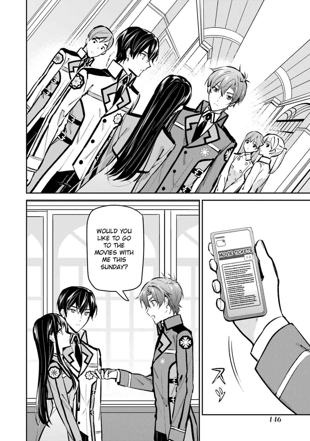 Page 6 Chapter 6 Mahouka Koukou no Rettousei - Ichijou Masaki Tenkou-hen