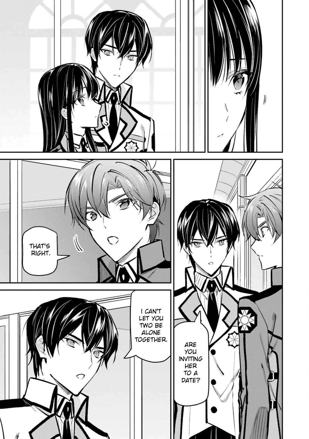 Page 7 Chapter 6 Mahouka Koukou no Rettousei - Ichijou Masaki Tenkou-hen