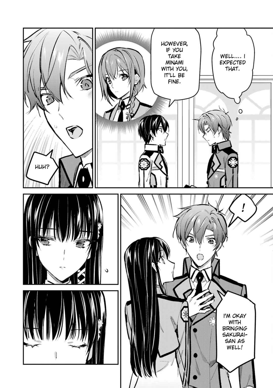 Page 8 Chapter 6 Mahouka Koukou no Rettousei - Ichijou Masaki Tenkou-hen