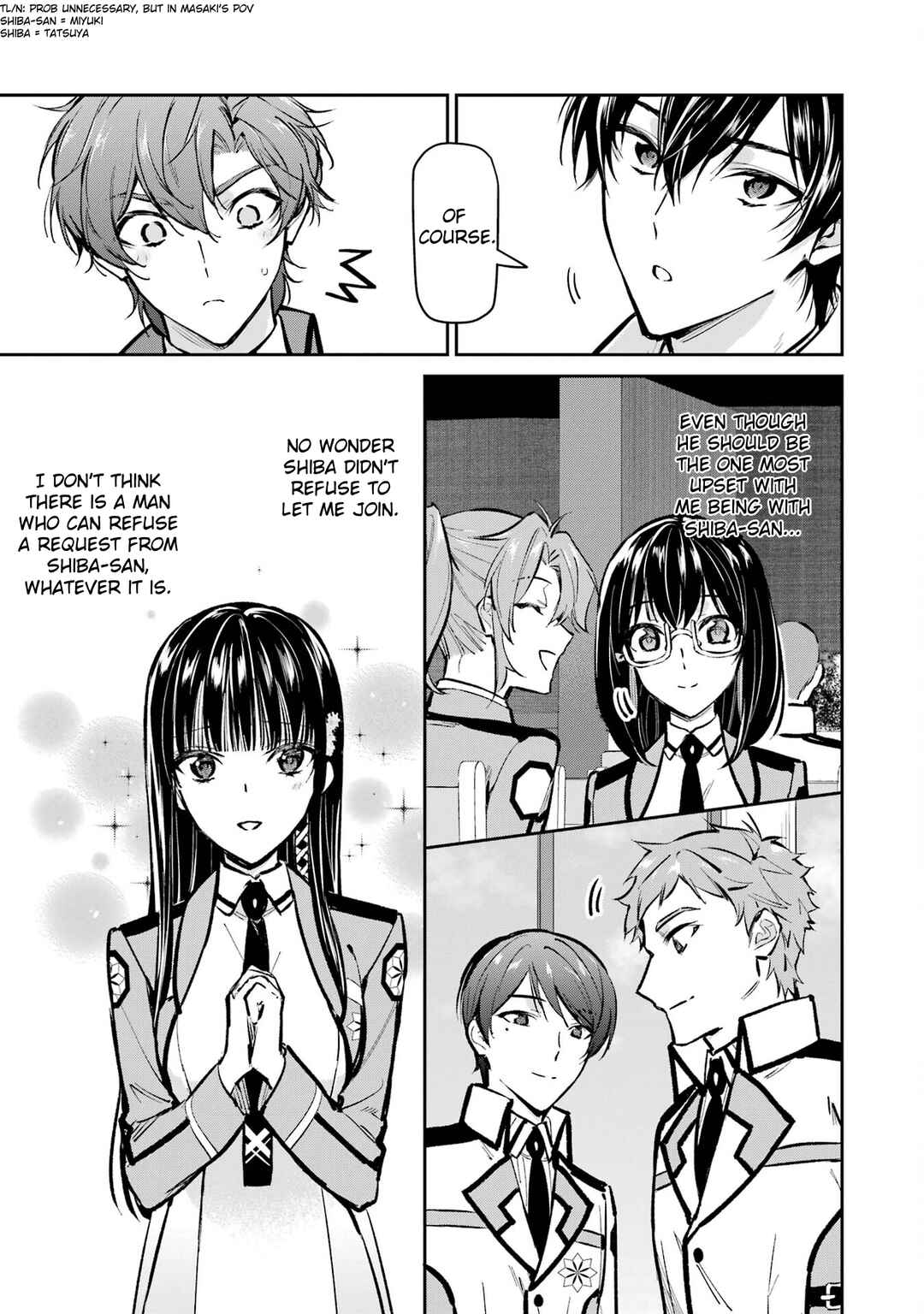 Page 11 Chapter 2 Mahouka Koukou no Rettousei - Ichijou Masaki Tenkou-hen