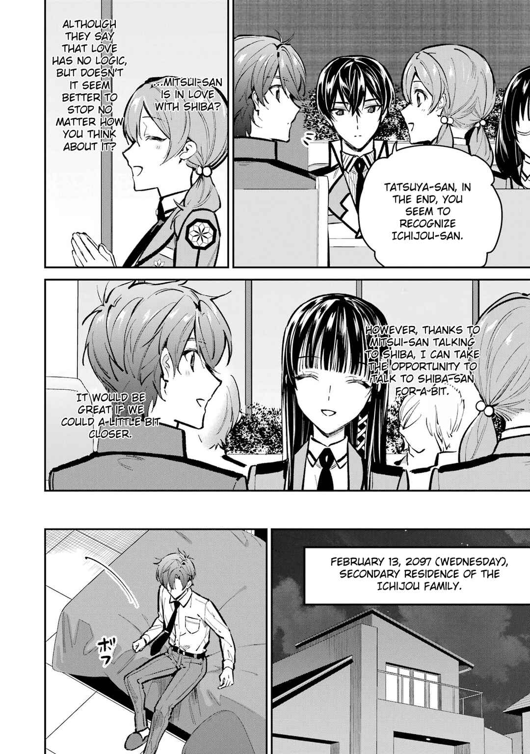 Page 16 Chapter 2 Mahouka Koukou no Rettousei - Ichijou Masaki Tenkou-hen