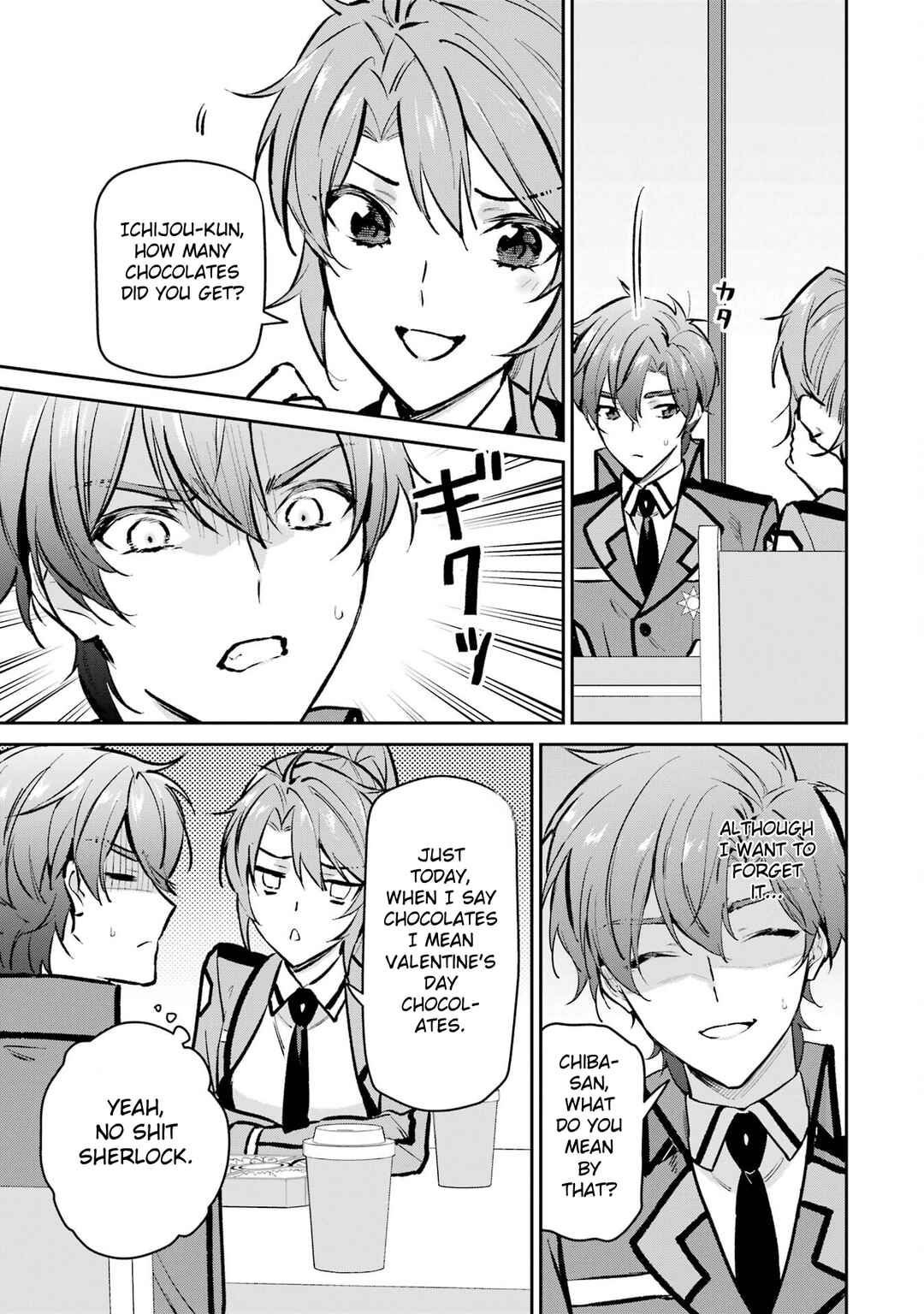 Page 25 Chapter 2 Mahouka Koukou no Rettousei - Ichijou Masaki Tenkou-hen