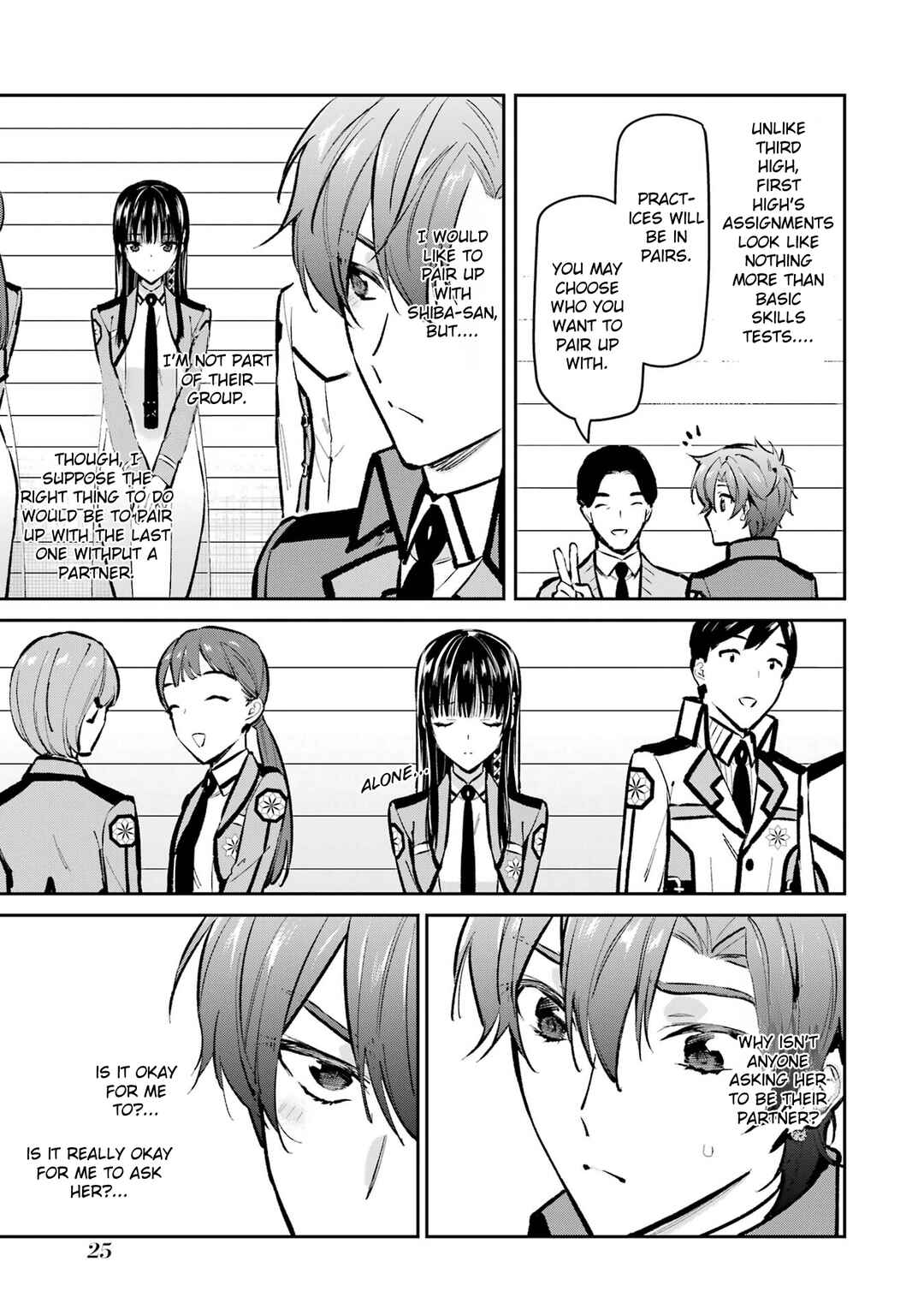 Page 3 Chapter 2 Mahouka Koukou no Rettousei - Ichijou Masaki Tenkou-hen