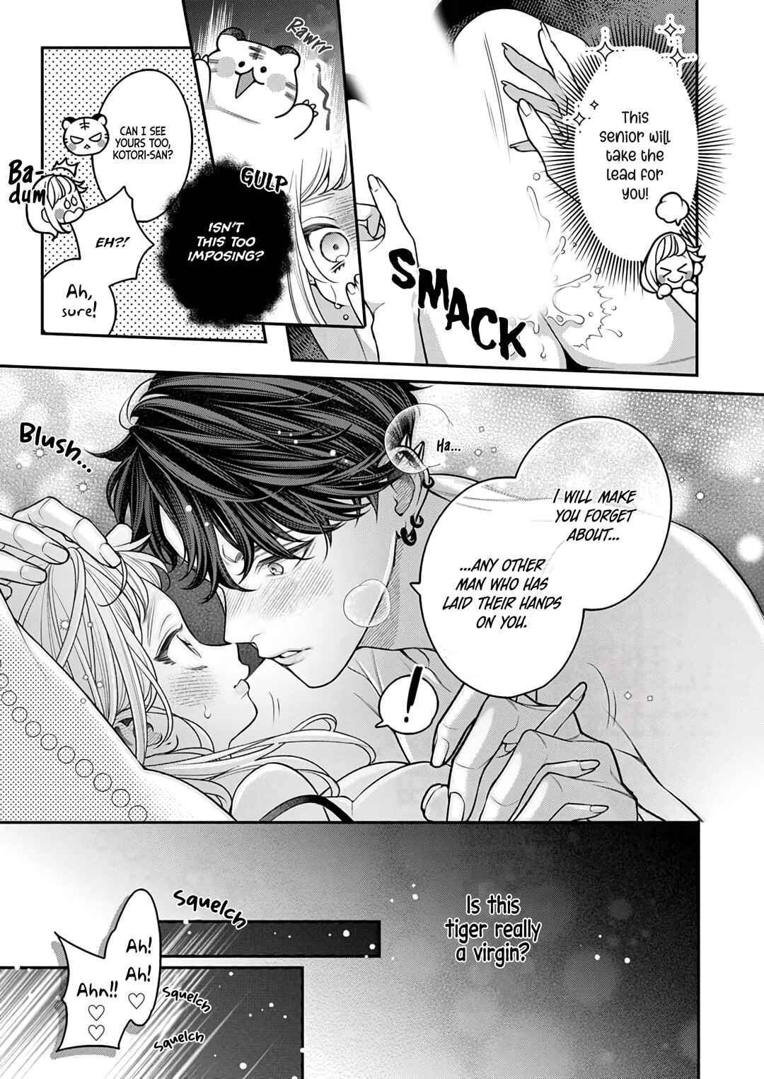 Page 6 Chapter 2 Ittemo yo ka yo? Junai Tiger wa Jikkuri Amaku Seme Ageru