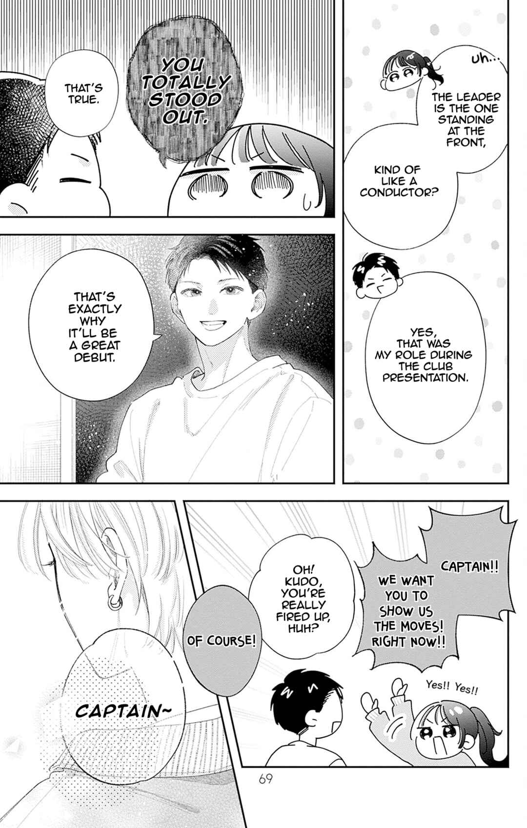 Page 8 Chapter 2 Yell Girl!