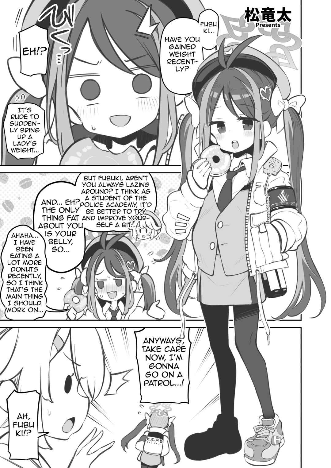 Page 1 Chapter 24 Blue Archive - Blue Aka-chan IN-bu (Doujinshi)