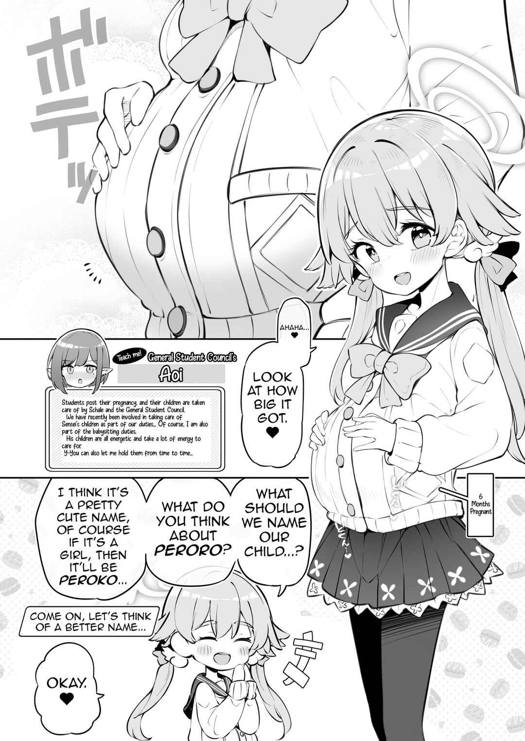 Page 4 Chapter 14 Blue Archive - Blue Aka-chan IN-bu (Doujinshi)