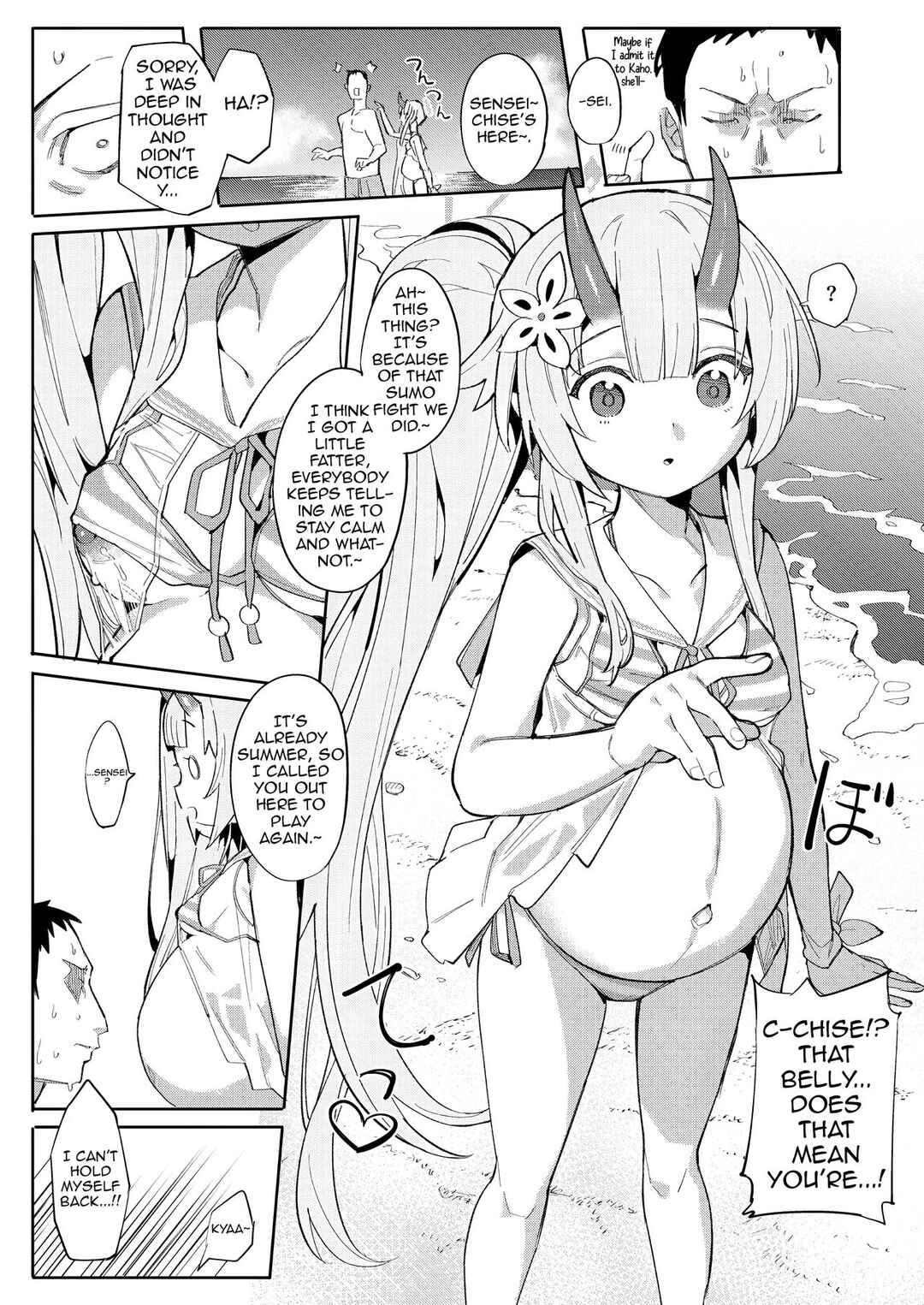 Page 2 Chapter 11 Blue Archive - Blue Aka-chan IN-bu (Doujinshi)