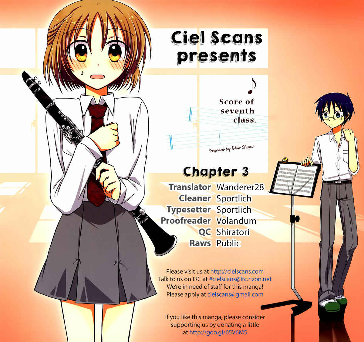 Page 1 Chapter 3 7 Jikanme no Note