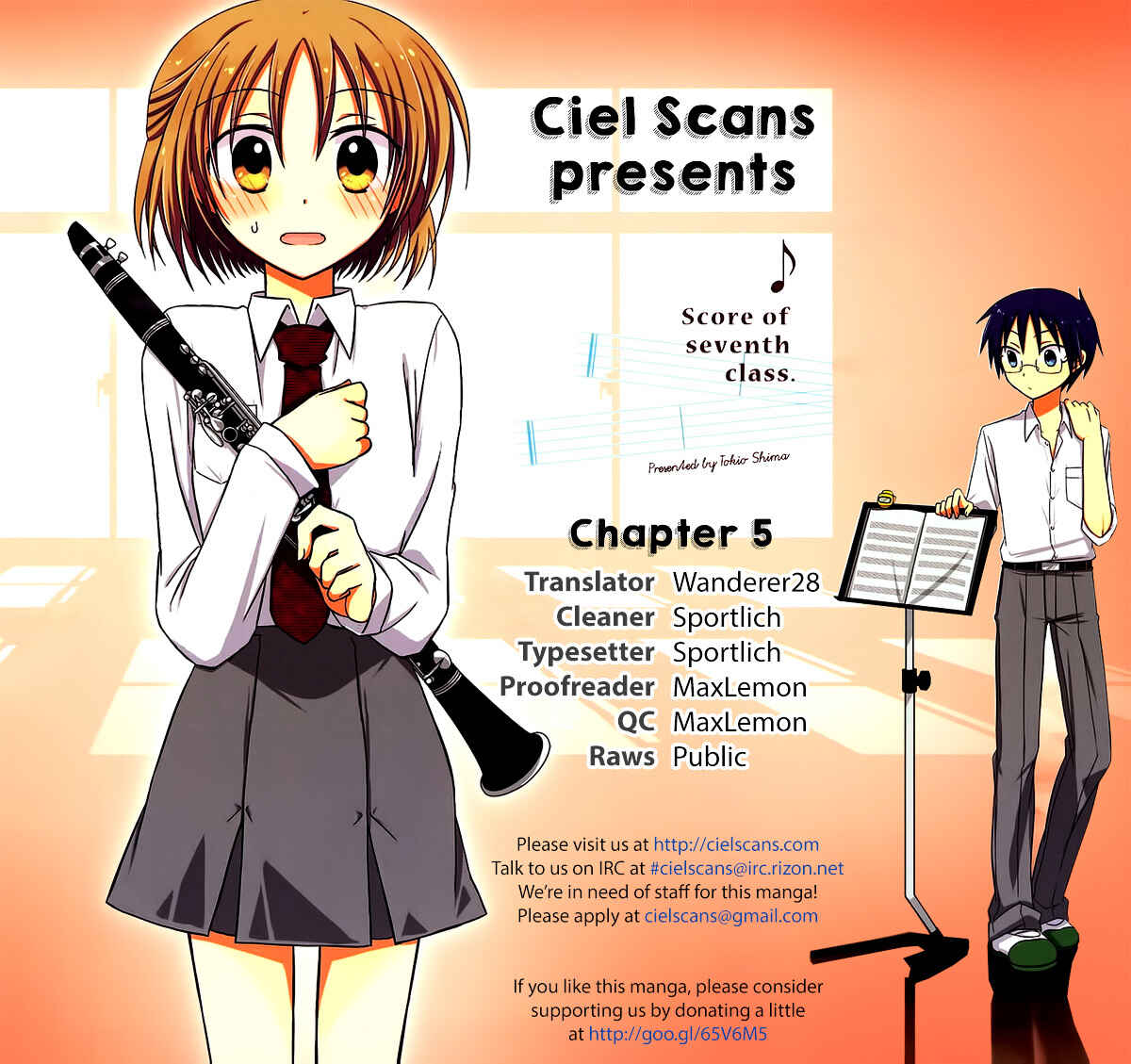 Page 1 Chapter 5 7 Jikanme no Note