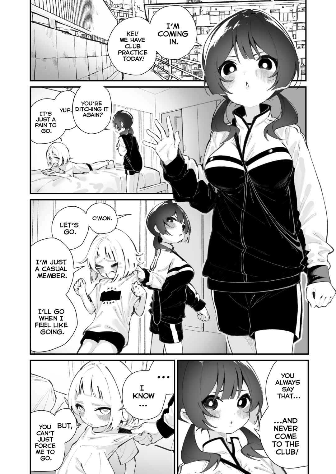 Page 3 Chapter Unknown_b01c Kyou, Bukatsu Sabotta