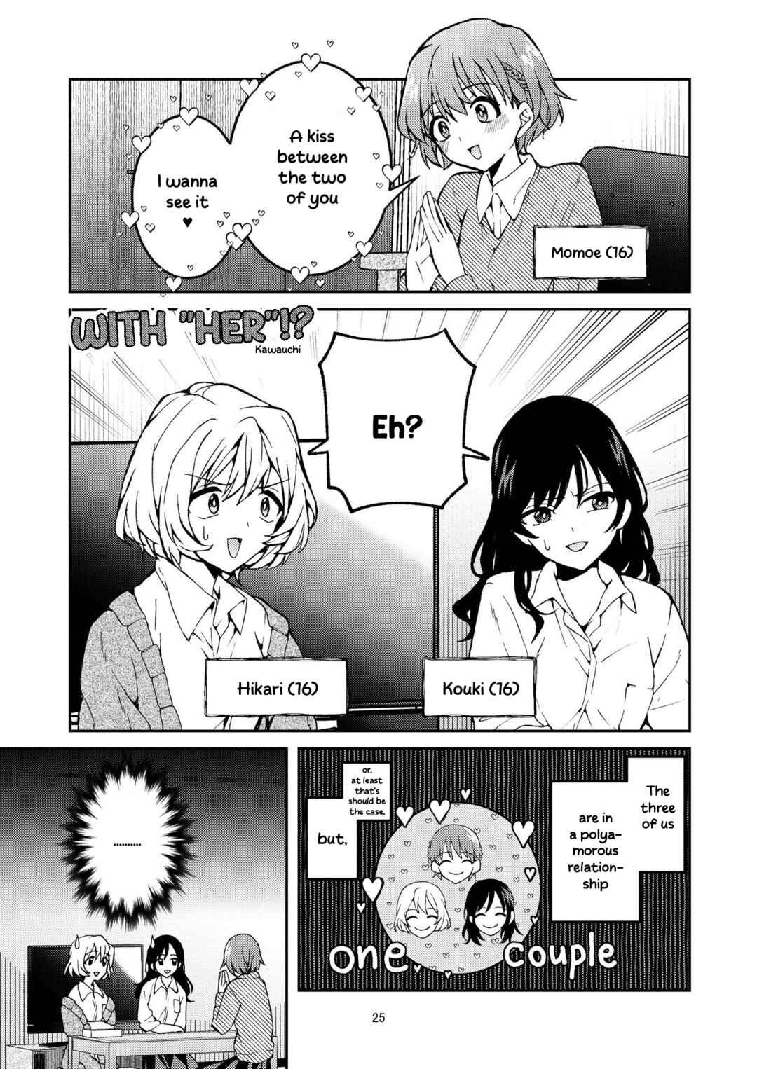 Page 1 Chapter 4 Lemonade - Poly Yuri Anthology