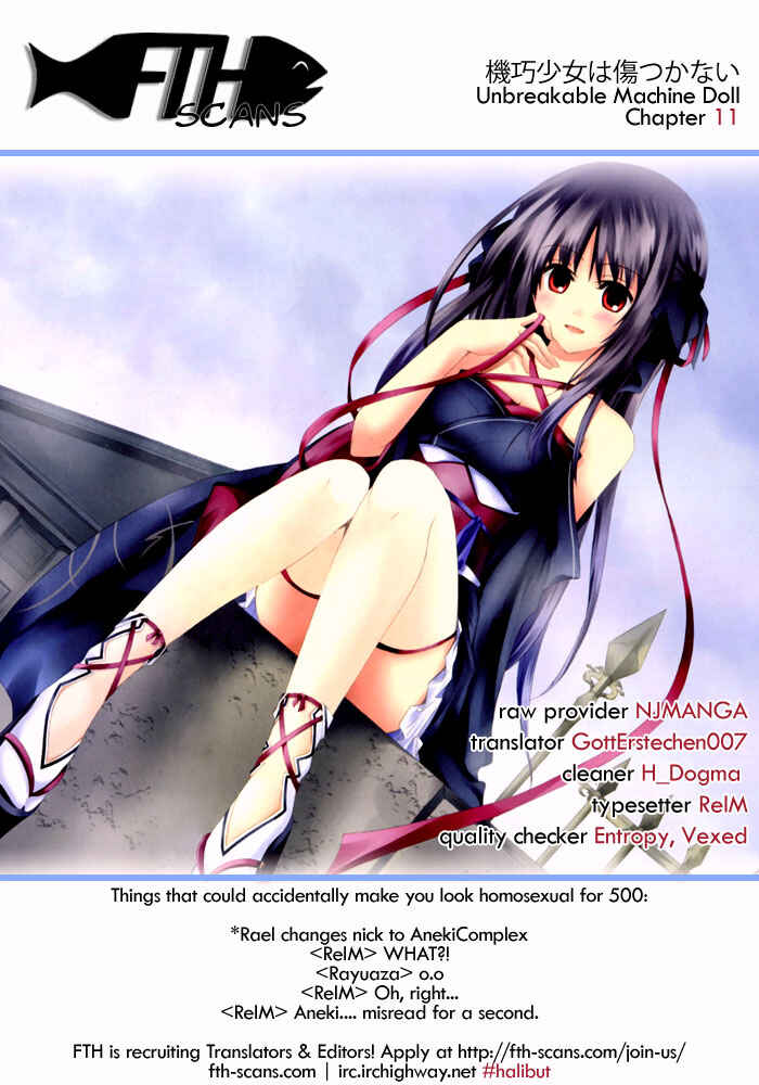 Page 1 Chapter 11 Unbreakable Machine-Doll