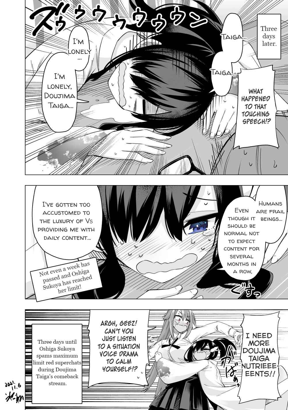 Page 4 Chapter 15 My Best Friend Who I Love Fell Completely in Love With My Vtuber Self