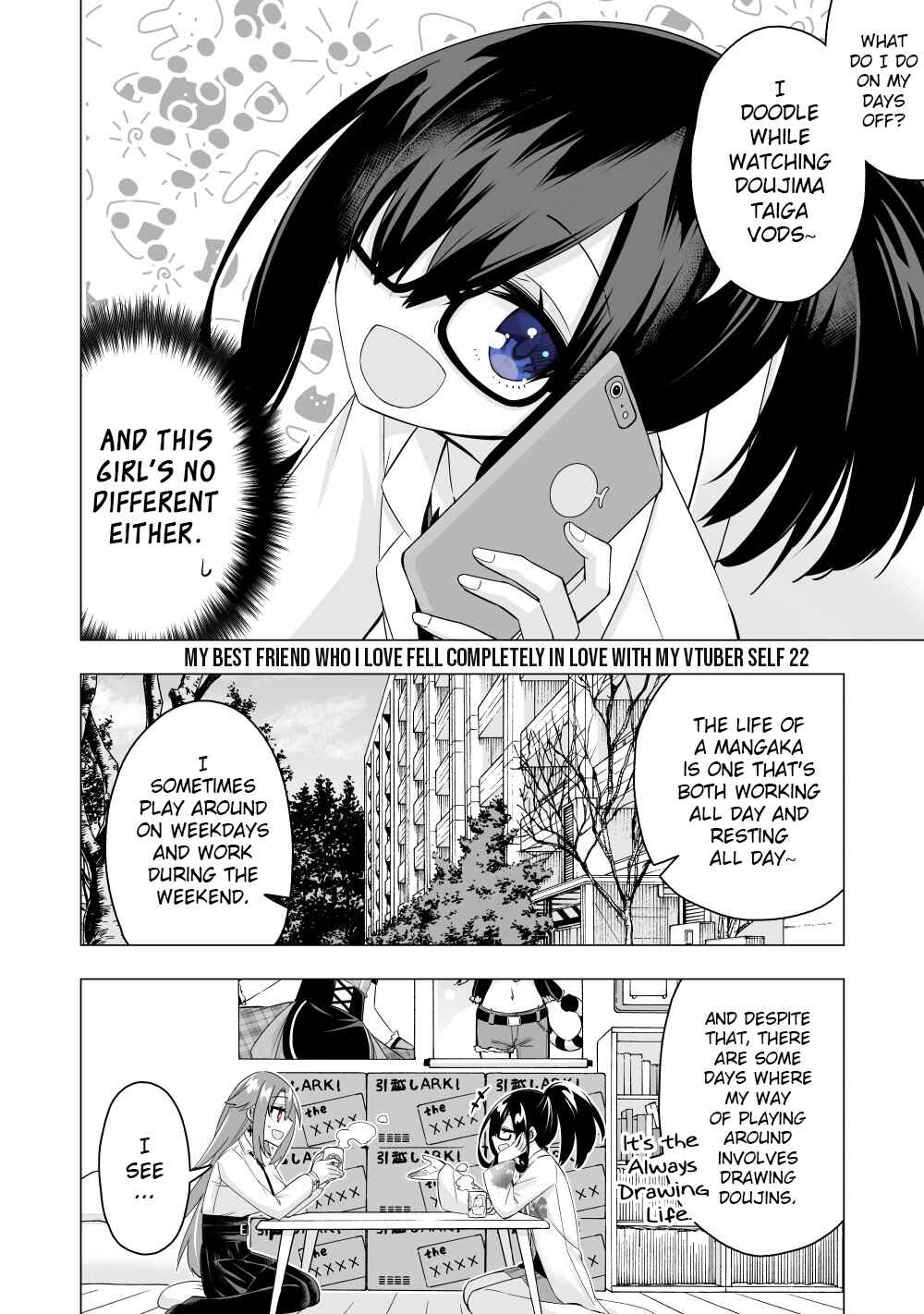 Page 2 Chapter 22 My Best Friend Who I Love Fell Completely in Love With My Vtuber Self