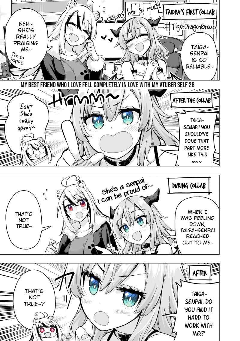 Page 1 Chapter 28 My Best Friend Who I Love Fell Completely in Love With My Vtuber Self