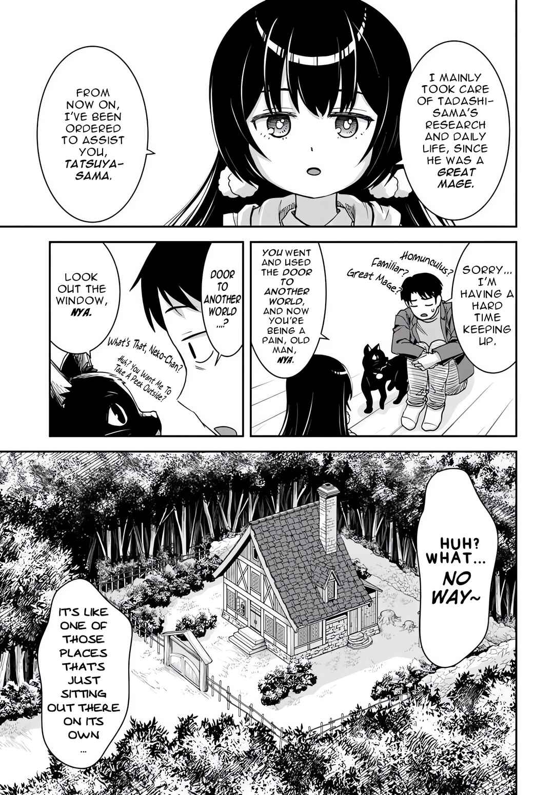 Page 11 Chapter 1.2 35-sai Dokushin Yamada, Isekai Mura ni Risou no Second House wo Tsukuritai ~Isekai to Genjitsu no Iitokodori Life~