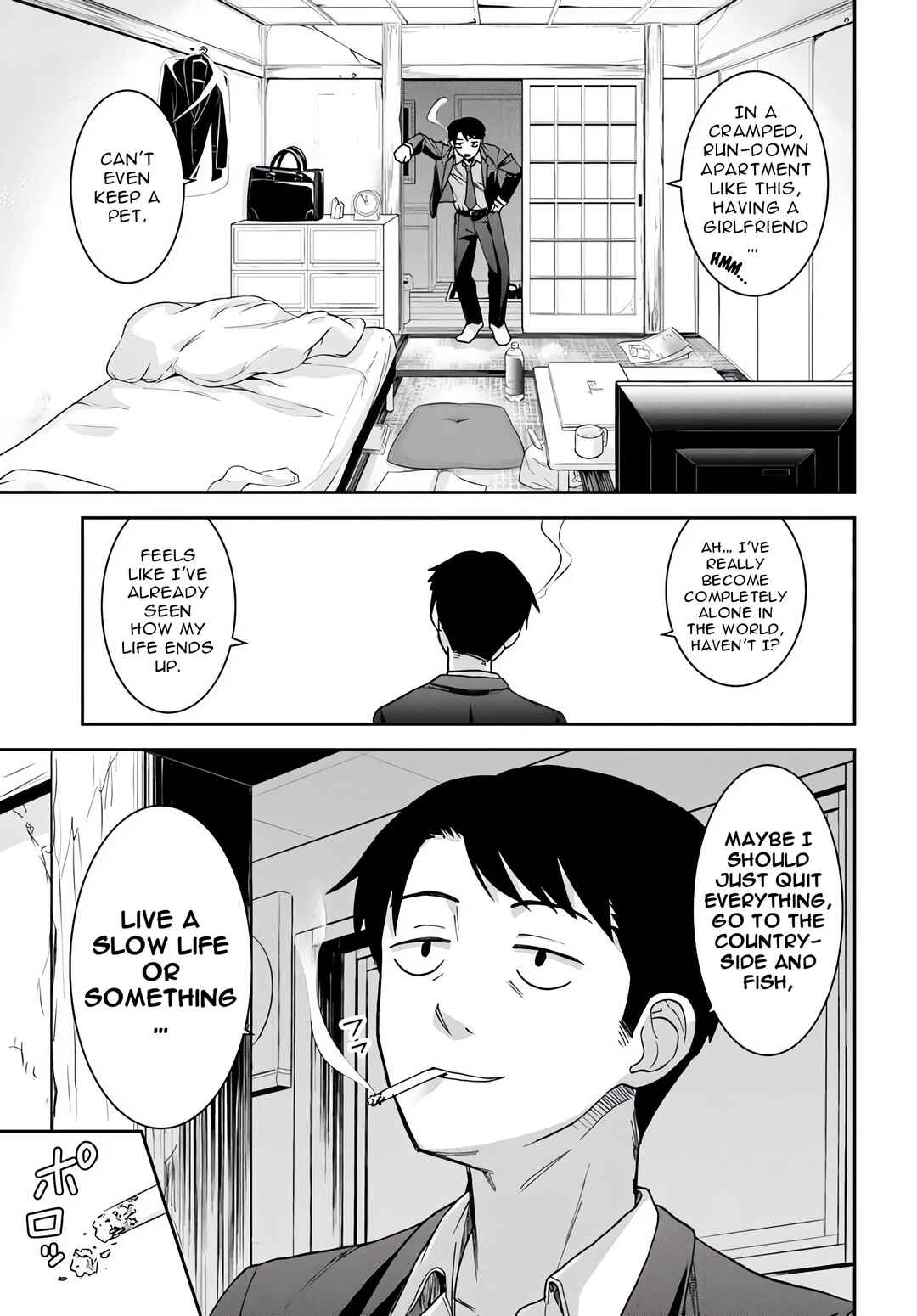 Page 7 Chapter 1.1 35-sai Dokushin Yamada, Isekai Mura ni Risou no Second House wo Tsukuritai ~Isekai to Genjitsu no Iitokodori Life~
