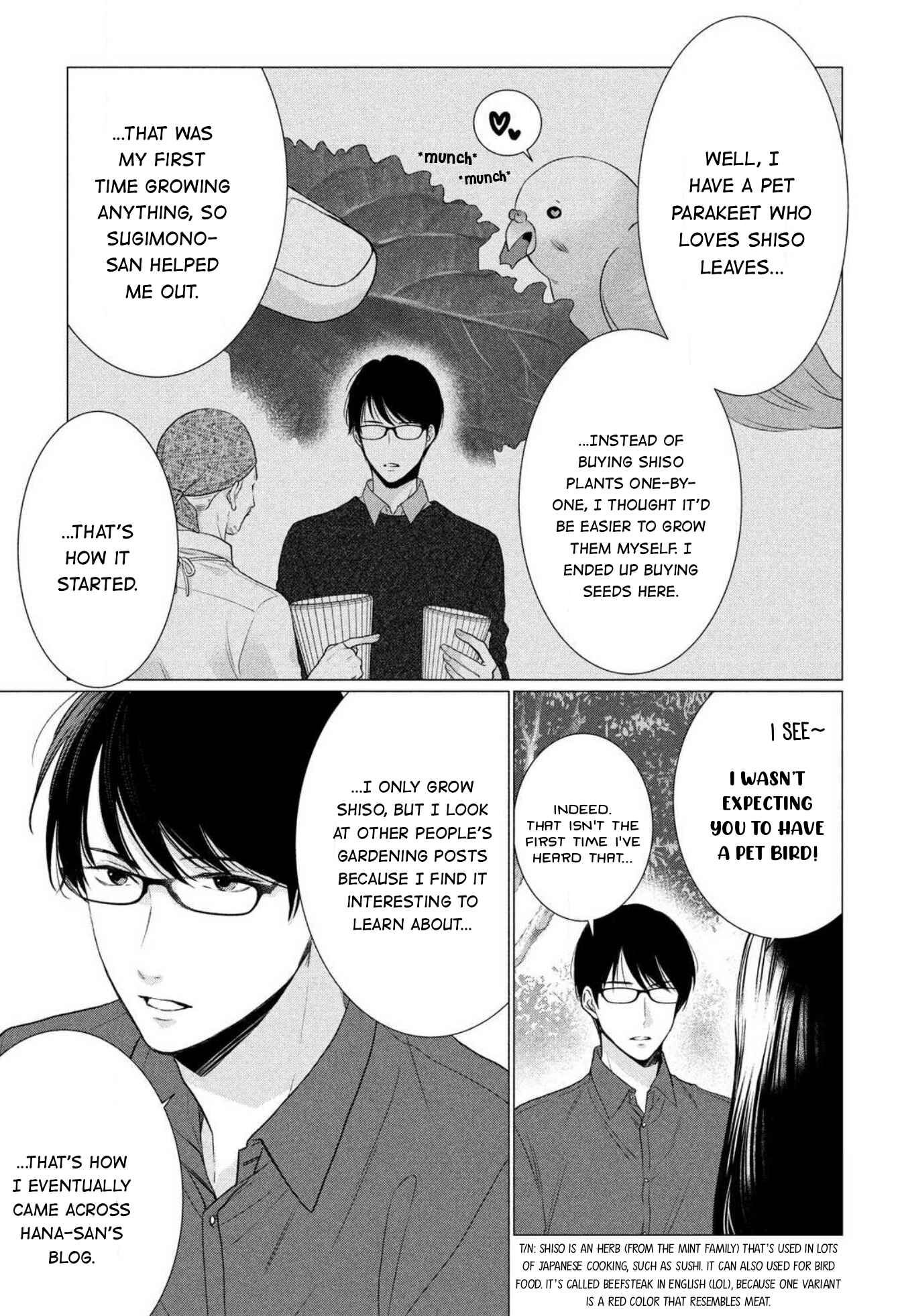 Page 22 Chapter 4 Hana Wants This Flower to Bloom!