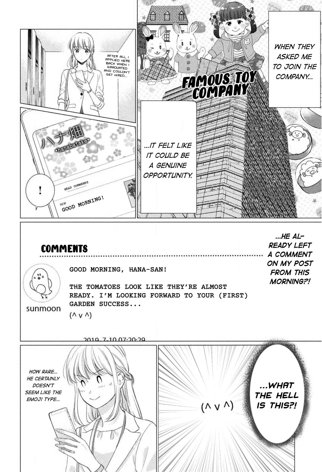 Page 11 Chapter 2 Hana Wants This Flower to Bloom!