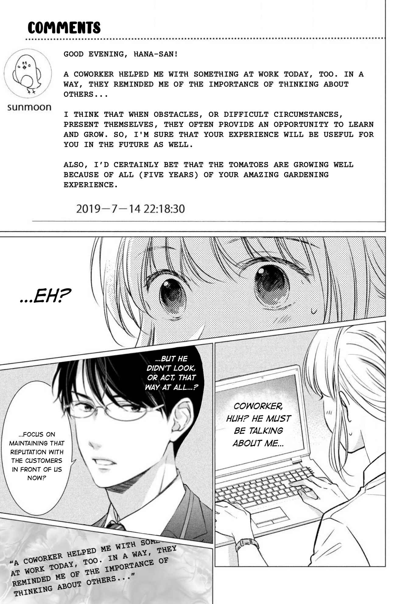 Page 36 Chapter 2 Hana Wants This Flower to Bloom!