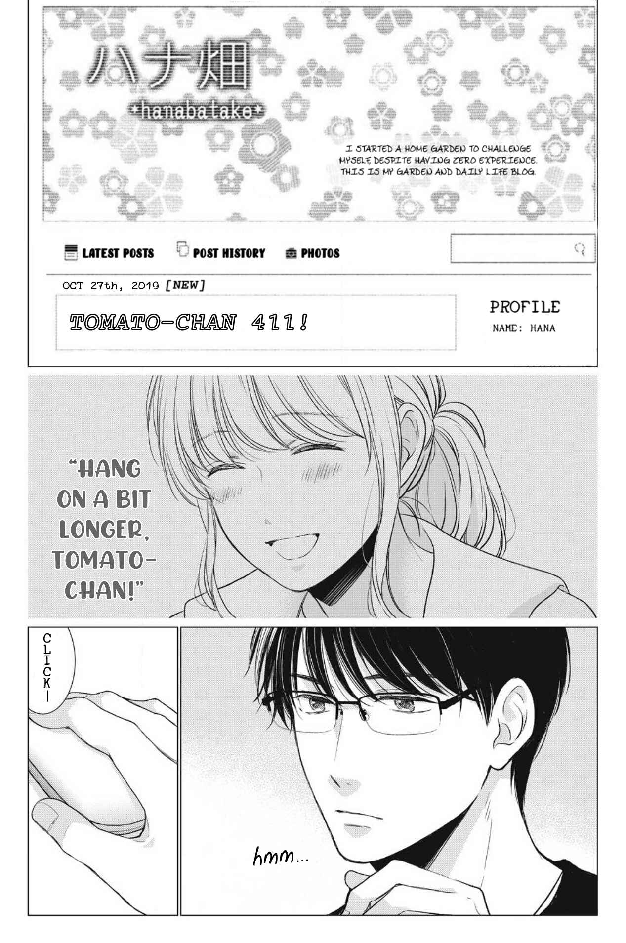 Page 35 Chapter 8 Hana Wants This Flower to Bloom!