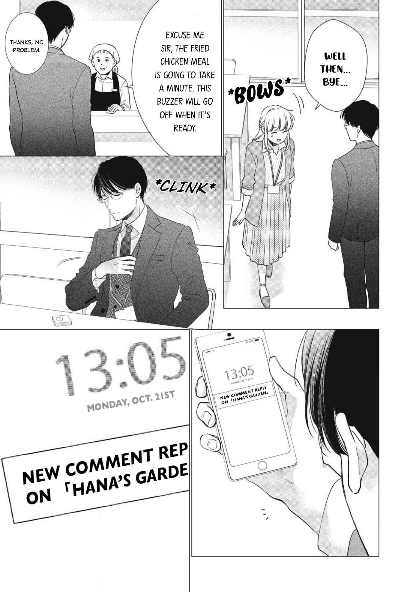 Page 30 Chapter 7 Hana Wants This Flower to Bloom!