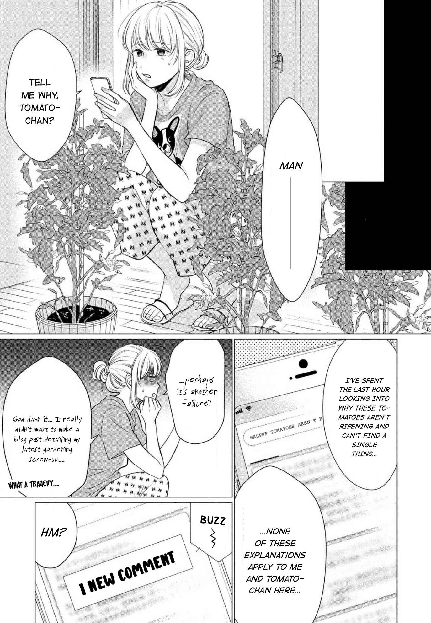 Page 34 Chapter 3 Hana Wants This Flower to Bloom!