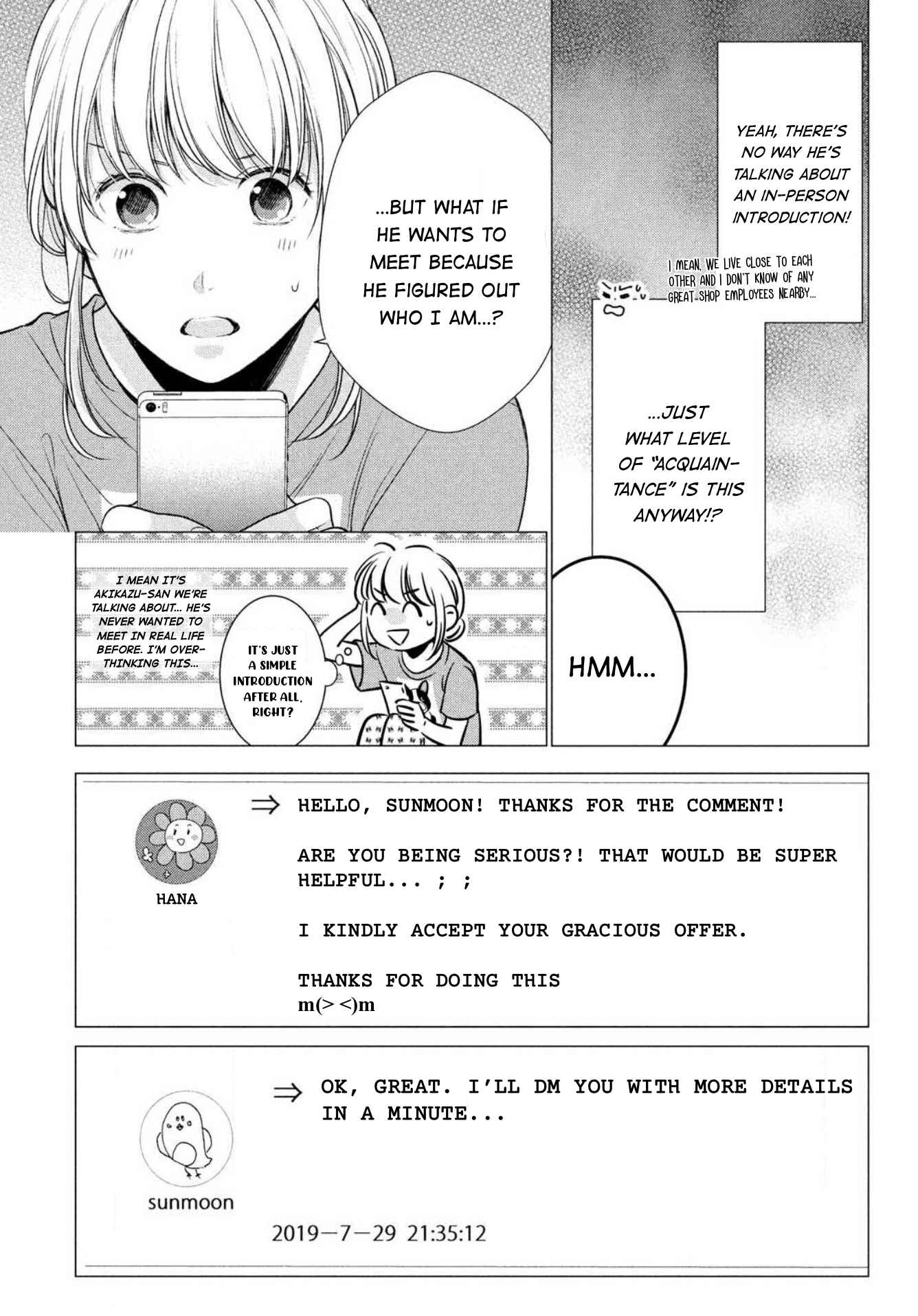Page 36 Chapter 3 Hana Wants This Flower to Bloom!