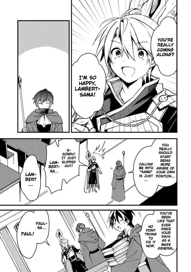 Page 13 Chapter 33 Mudameshi Kurai Nintei Sareta node Aiso o Tsukashi, Teikoku ni Utsute Shusse Suru