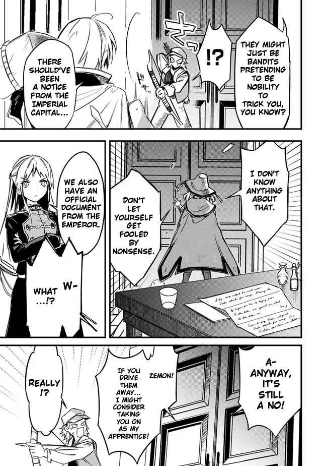 Page 19 Chapter 34 Mudameshi Kurai Nintei Sareta node Aiso o Tsukashi, Teikoku ni Utsute Shusse Suru