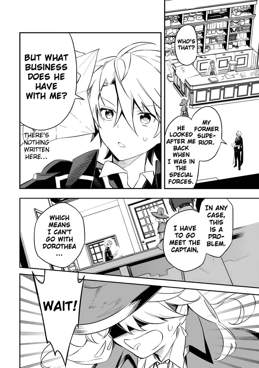 Page 10 Chapter 49 Mudameshi Kurai Nintei Sareta node Aiso o Tsukashi, Teikoku ni Utsute Shusse Suru