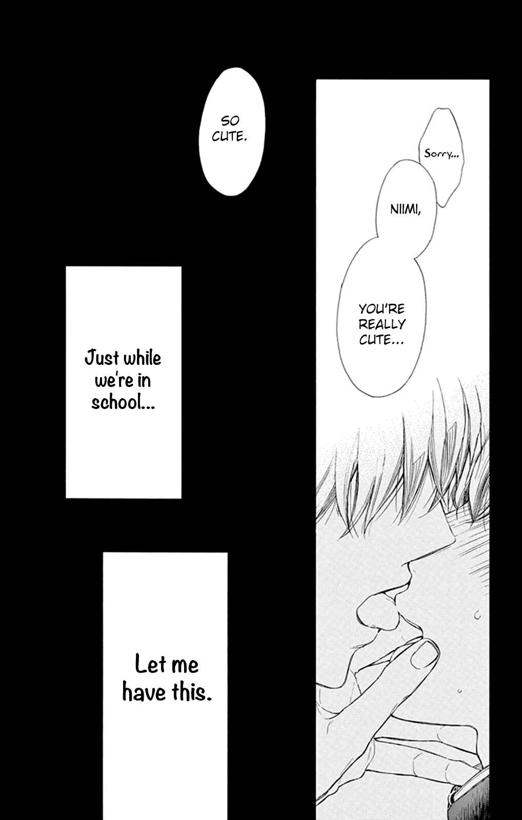 Page 36 Chapter 2 Gakuran no Nakamade Sawatte Hoshii